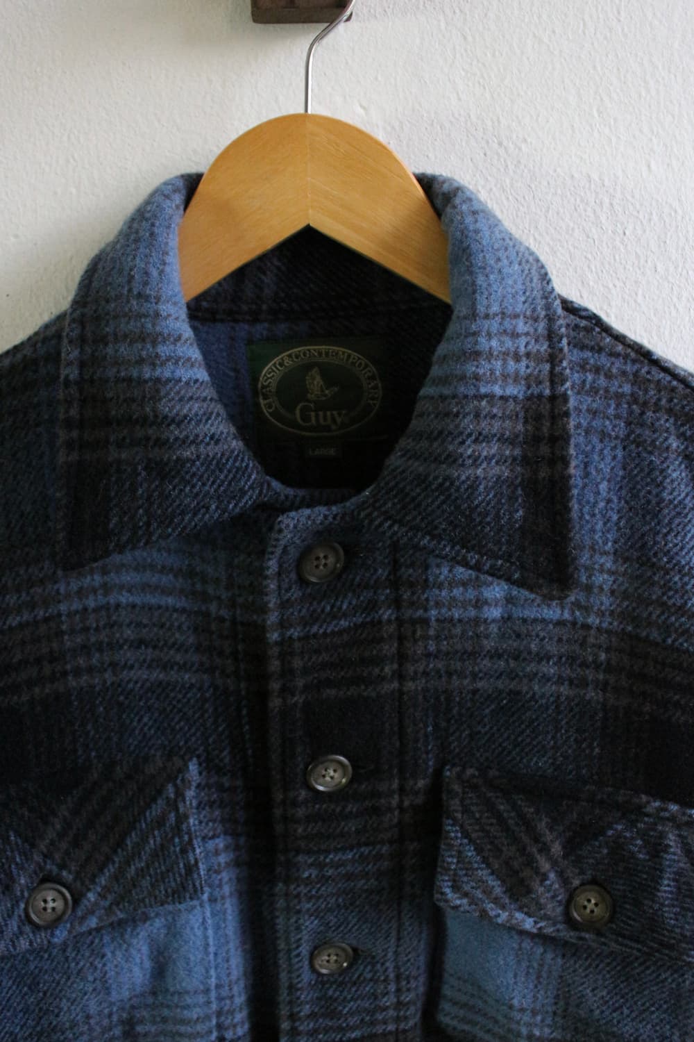 빈티지 울 셔켓 상품이미지4