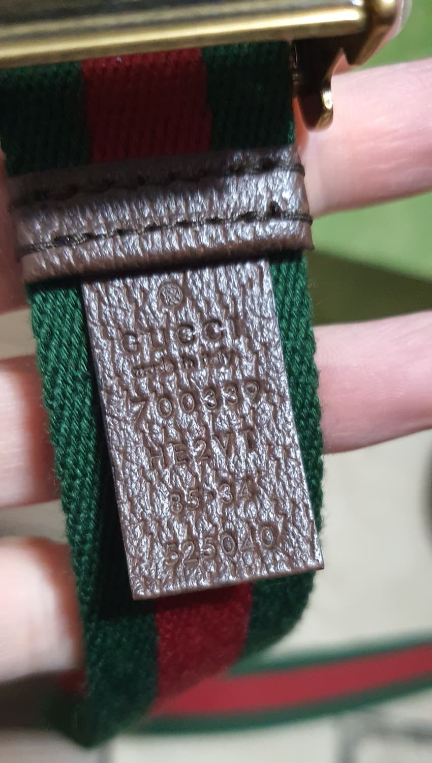 구찌 웹 삼선 벨트 85 상품이미지6