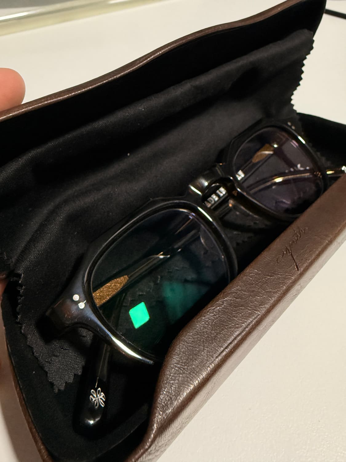 유스 안경 Type1 chai (브라운) 상품이미지5