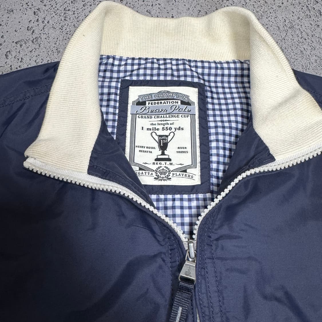  (바배) 빈폴 네이비 블루종 자켓 상품이미지3