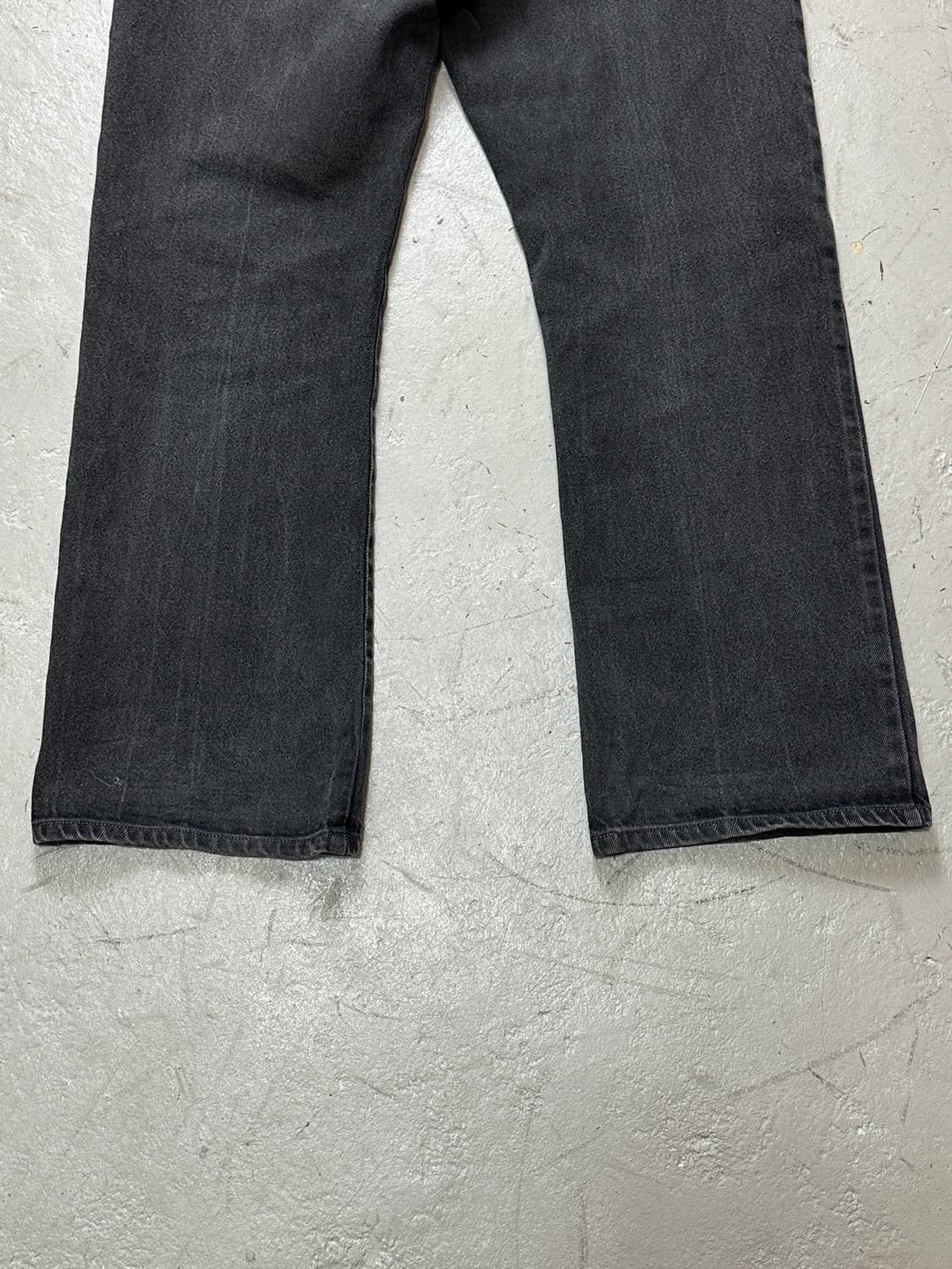 00's 리바이스 517 블랙 부츠컷 플레어진 상품이미지8