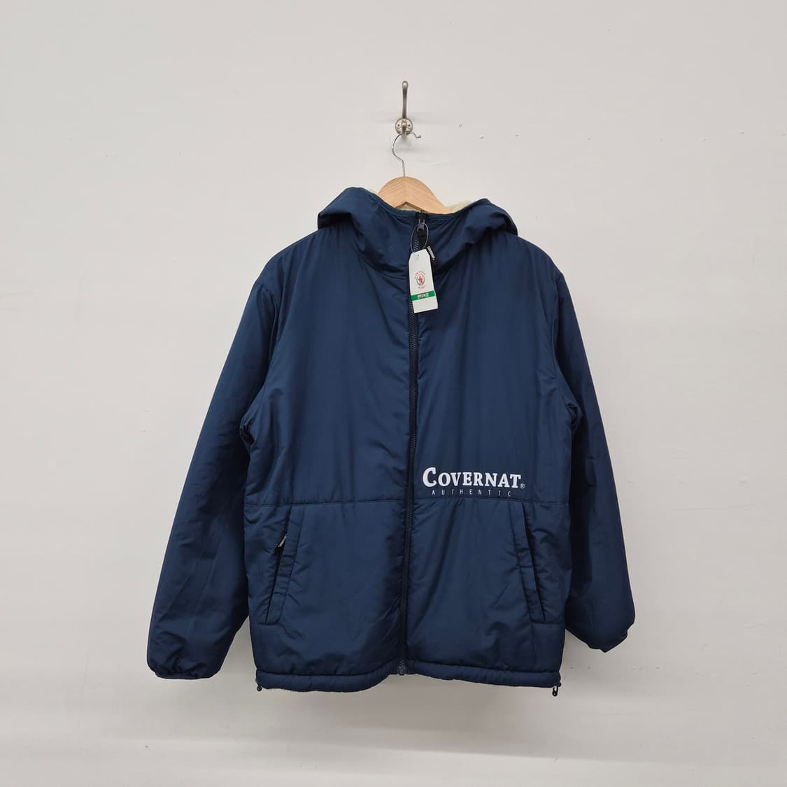 커버낫 양면 후리스 후드 집업 남성 L 상품이미지6