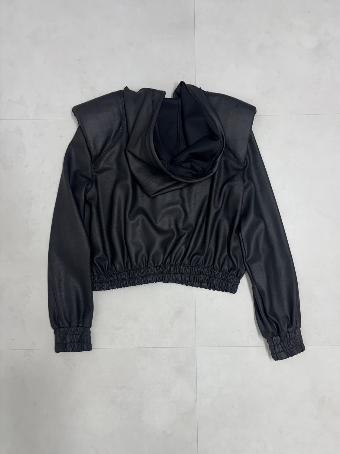 ZARA PADDED SHOULDER HOODIE 상품이미지9