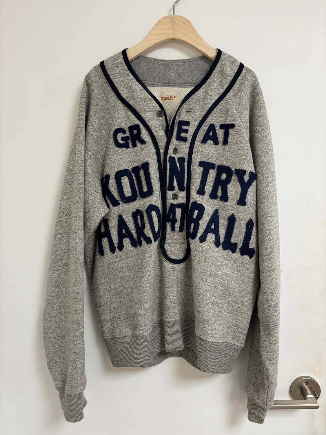 KAPITAL Baseball Sweater 상품이미지4