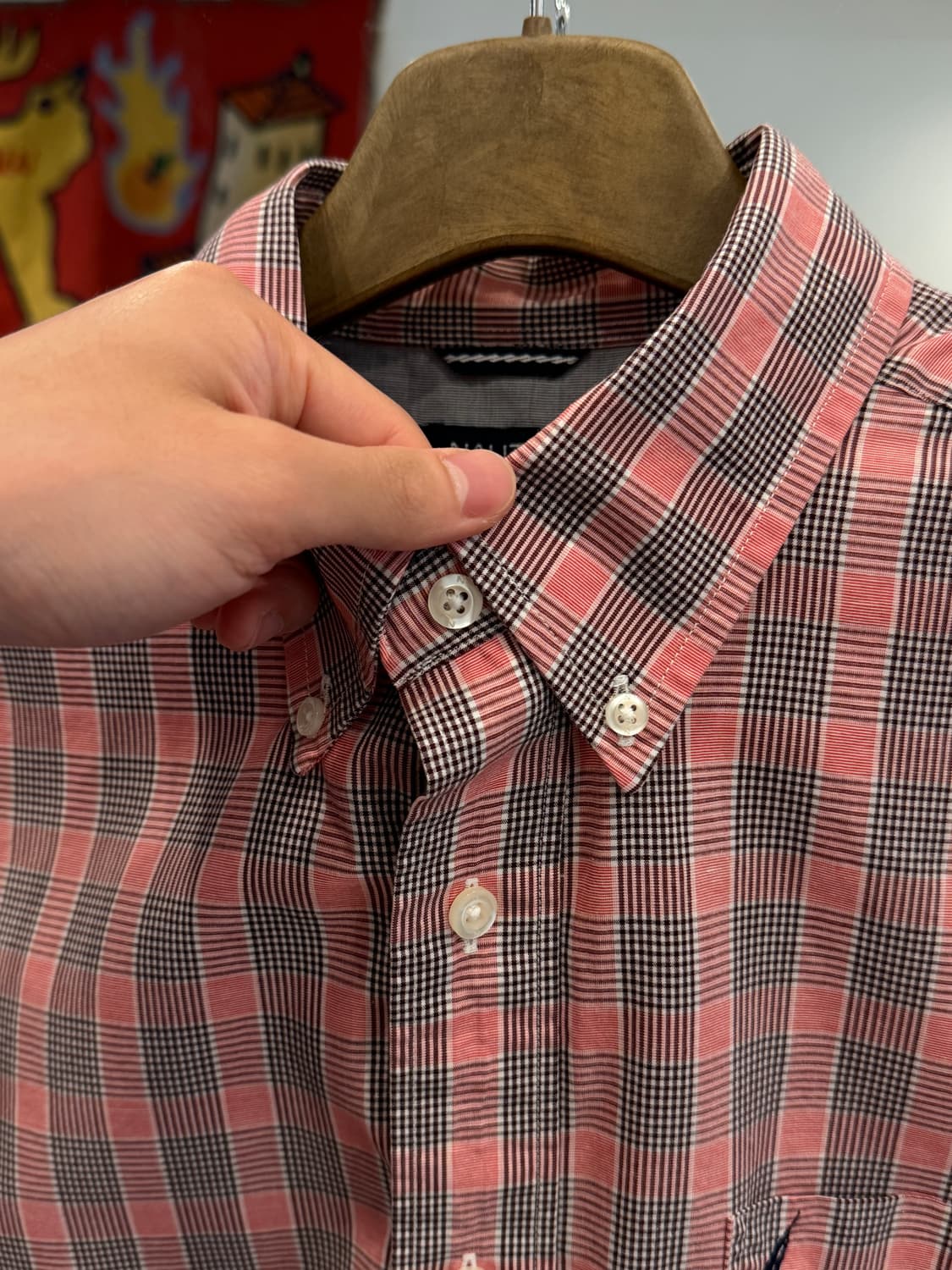 Nautica 노티카 체크 텐셀 셔츠 상품이미지4