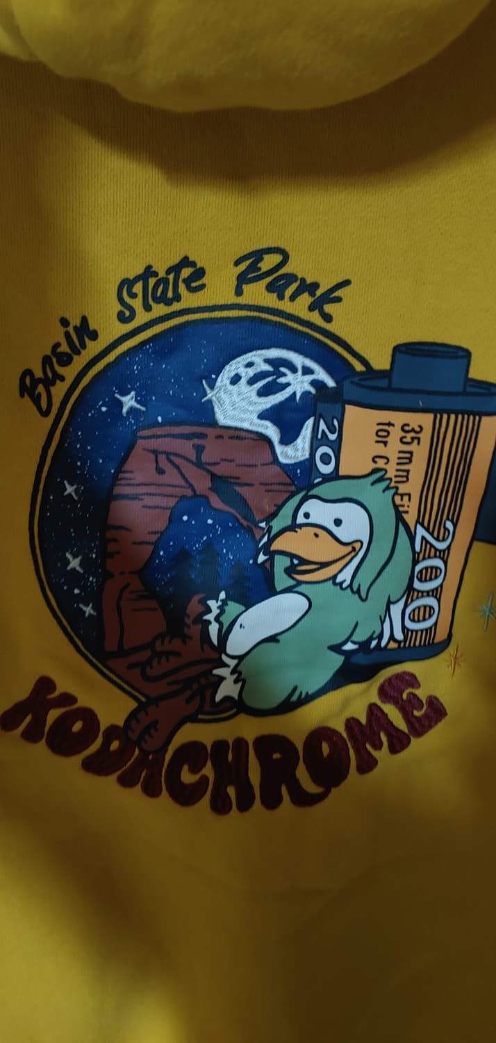 코닥 기모 후드티 상품이미지6