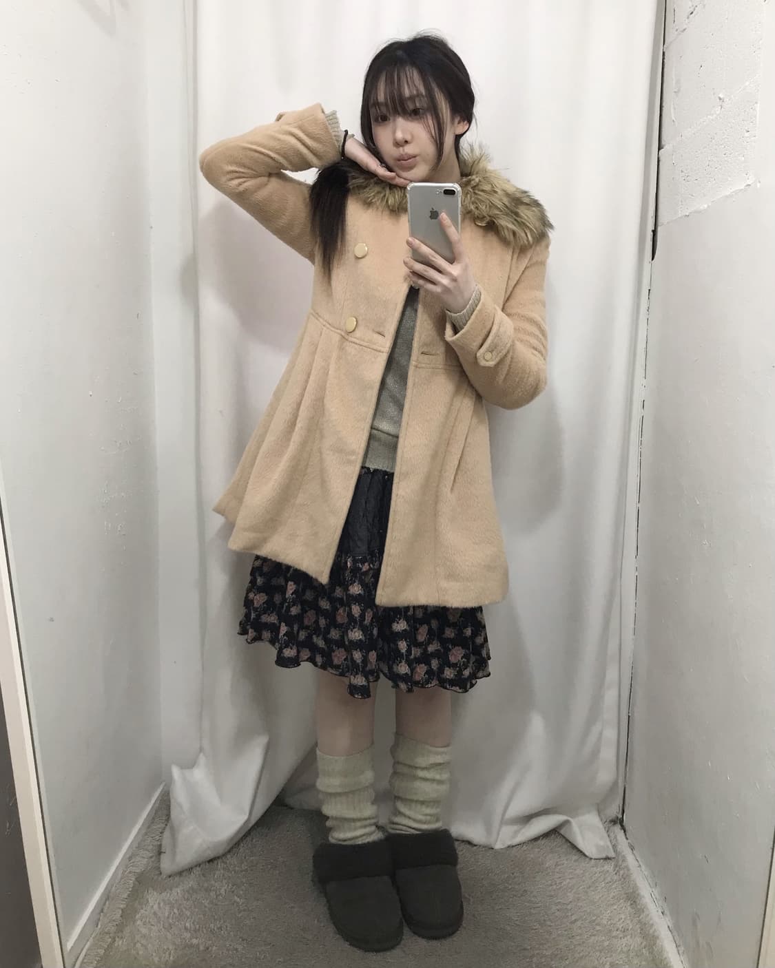 라떼맛 갸루 코디 세트 🤍 상품이미지1