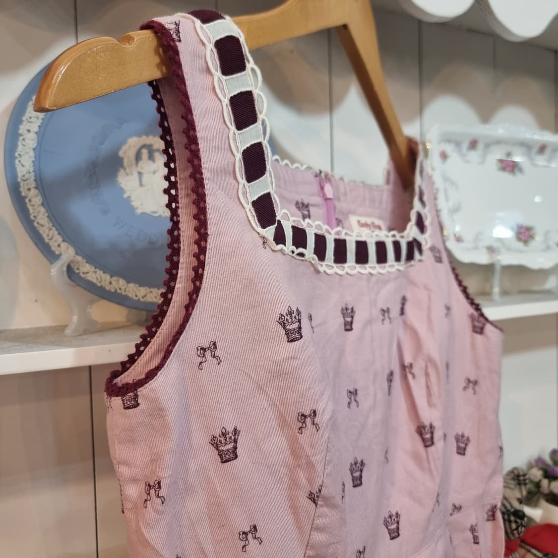 (에밀리 템플 큐트) 핑크 코튼 원피스 상품이미지6