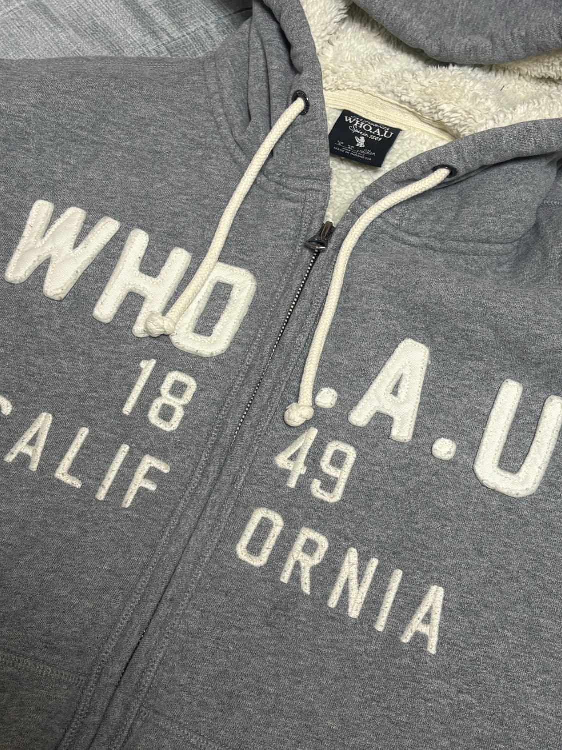 후아유 기모 후드집업 (🌸봄 맞이 특별세일🌸) 상품이미지1