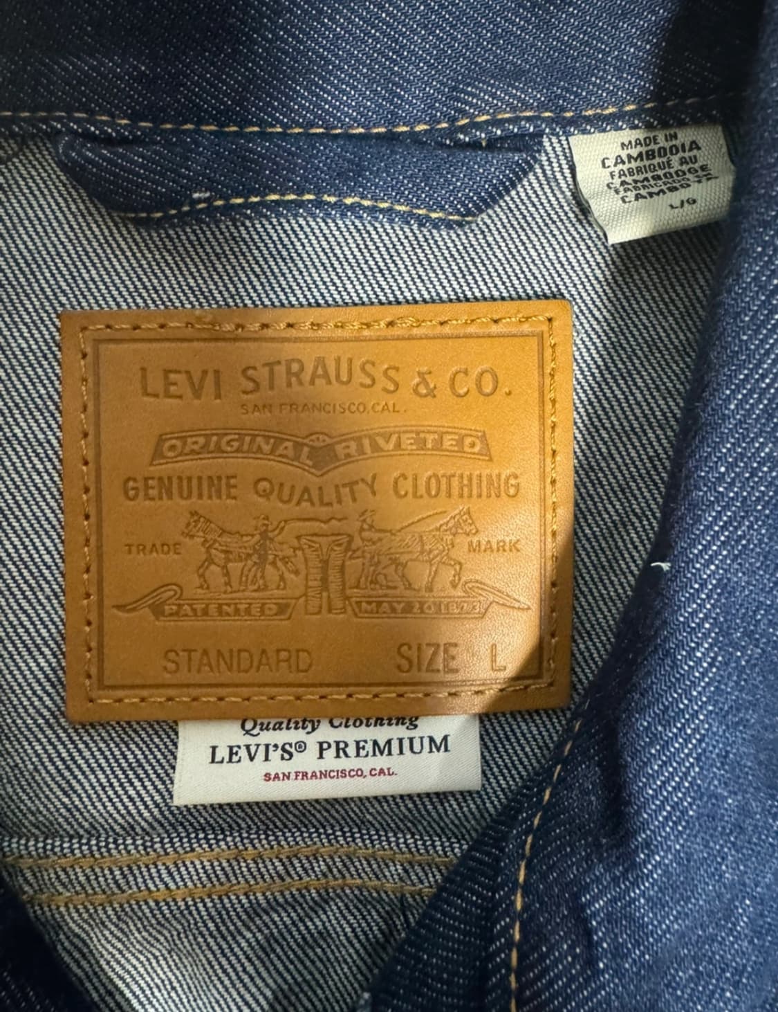 리바이스 오리지널 트러커 자켓 상품이미지4