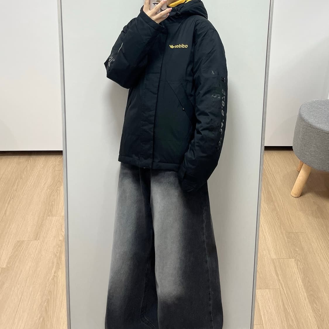 아디다스 어드벤쳐 2in1 덕다운 패딩 자켓 상품이미지1