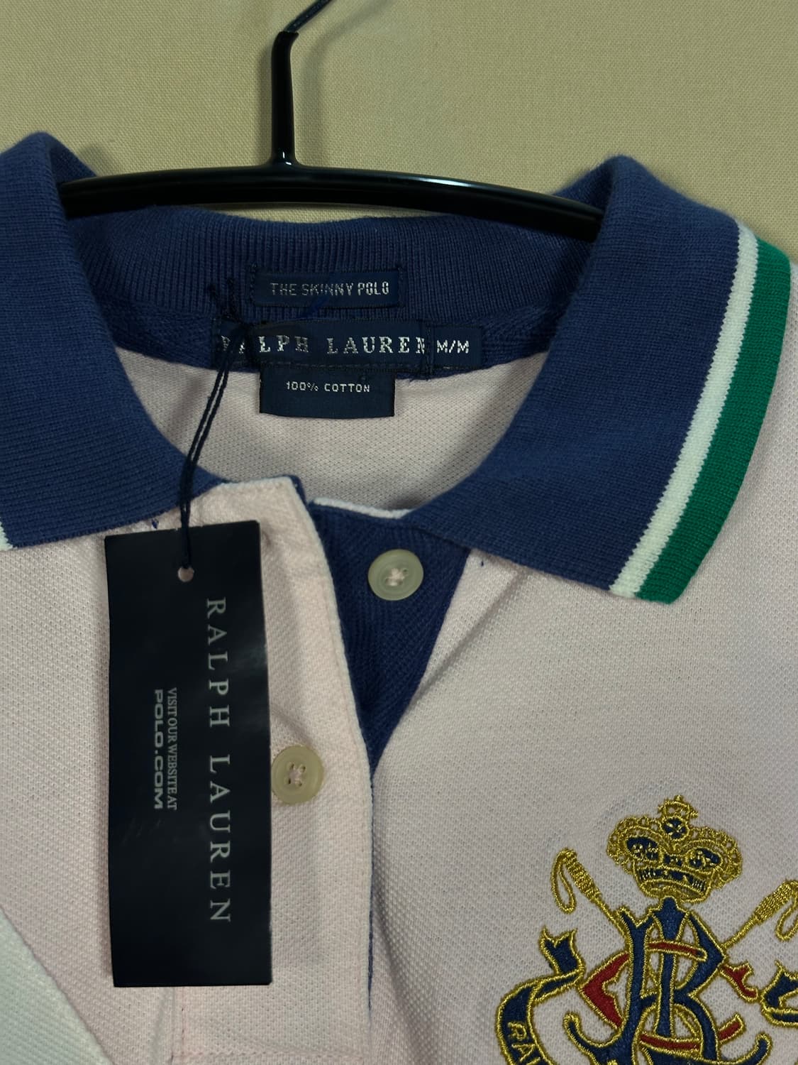 폴로 랄프로렌 블랙트리 카라 반팔티 새상품 처분  상품이미지4