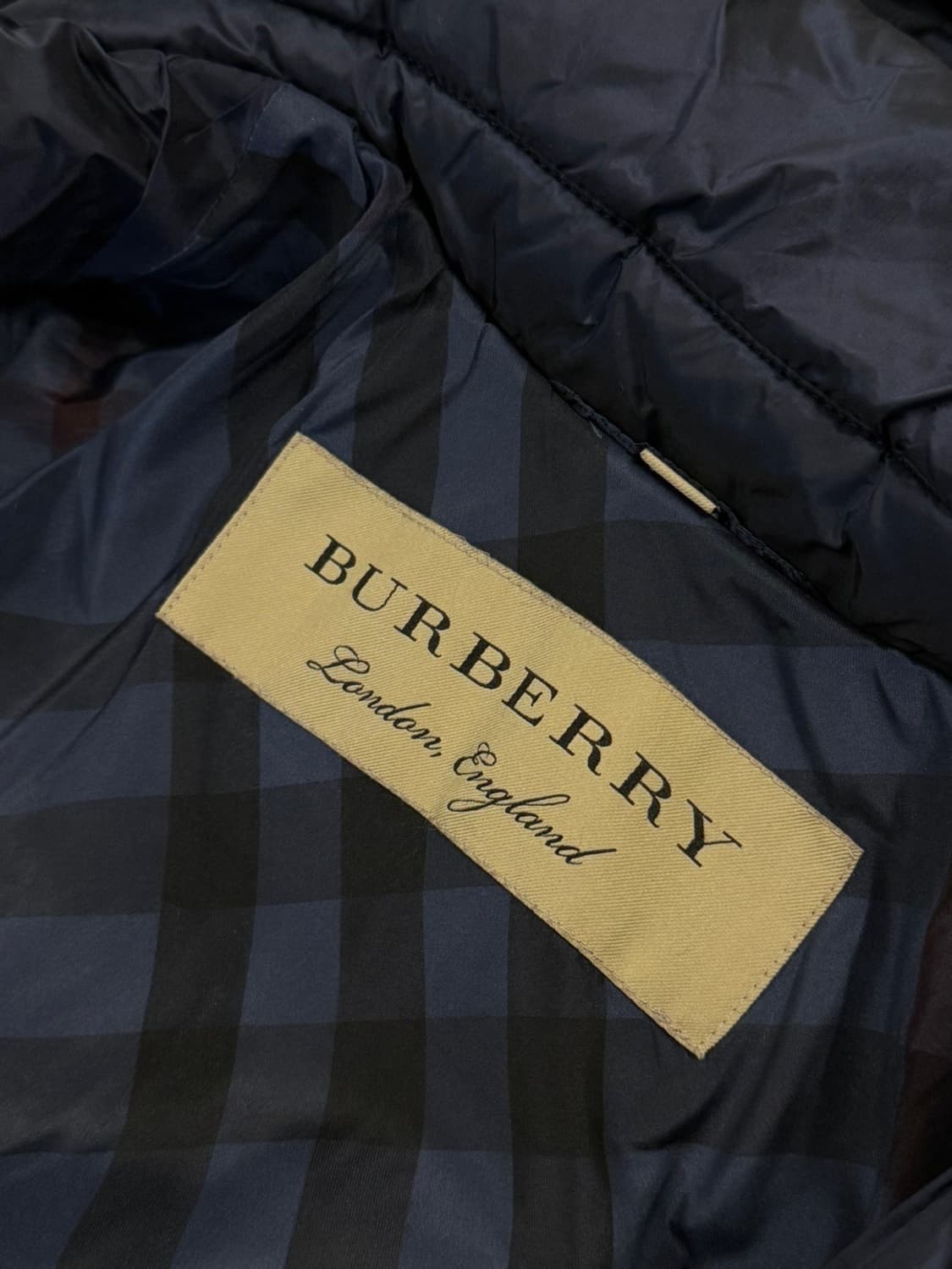 버버리 구스다운 패딩 코트 55 상품이미지8