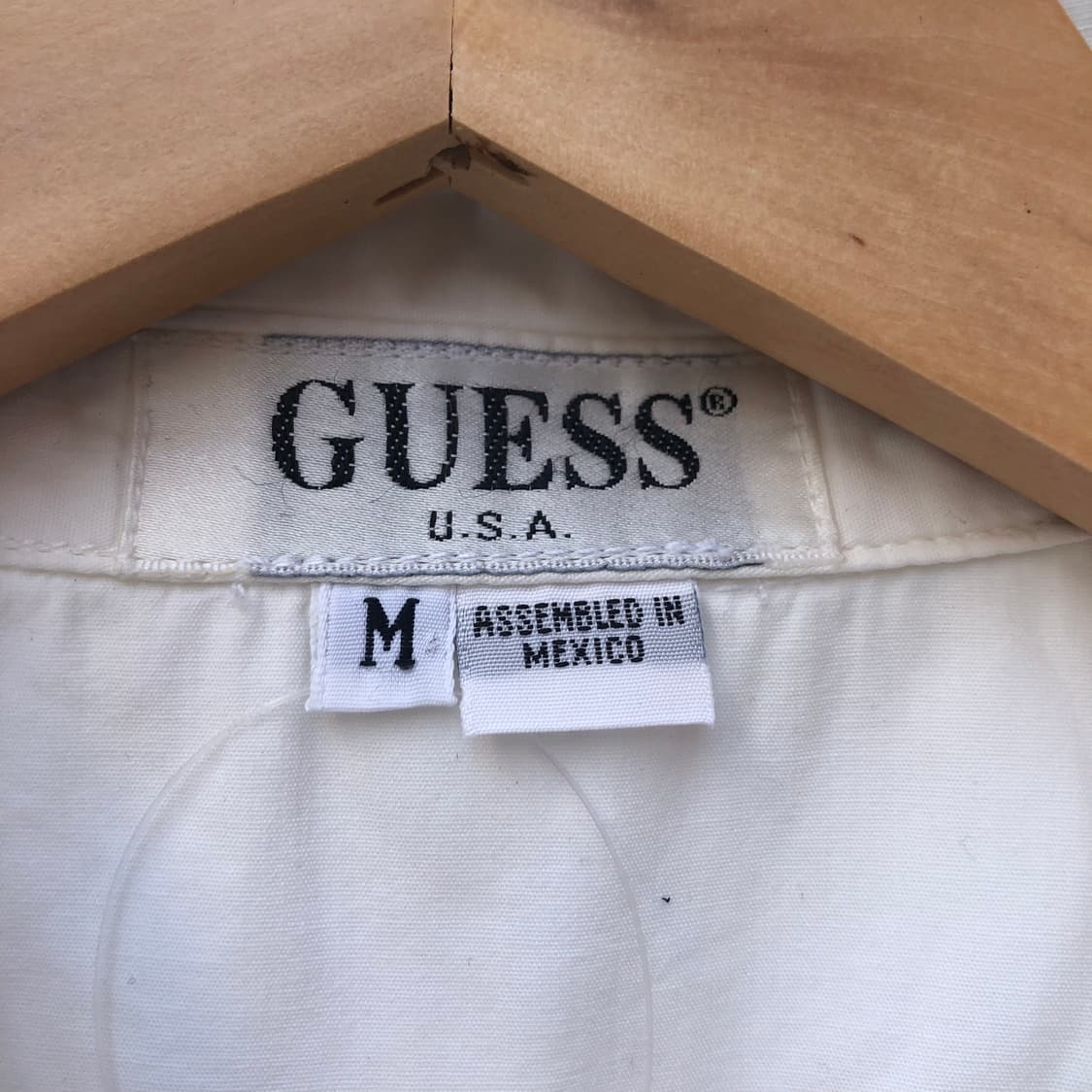 90s Guess USA 화이트 셔츠  상품이미지7