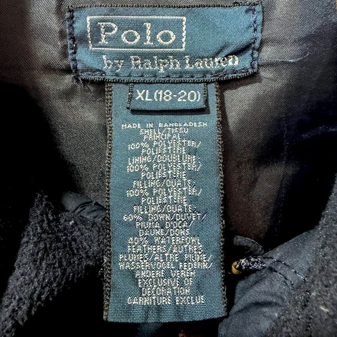 폴로 랄프로렌 네이비 다운 자켓 (L) 상품이미지7