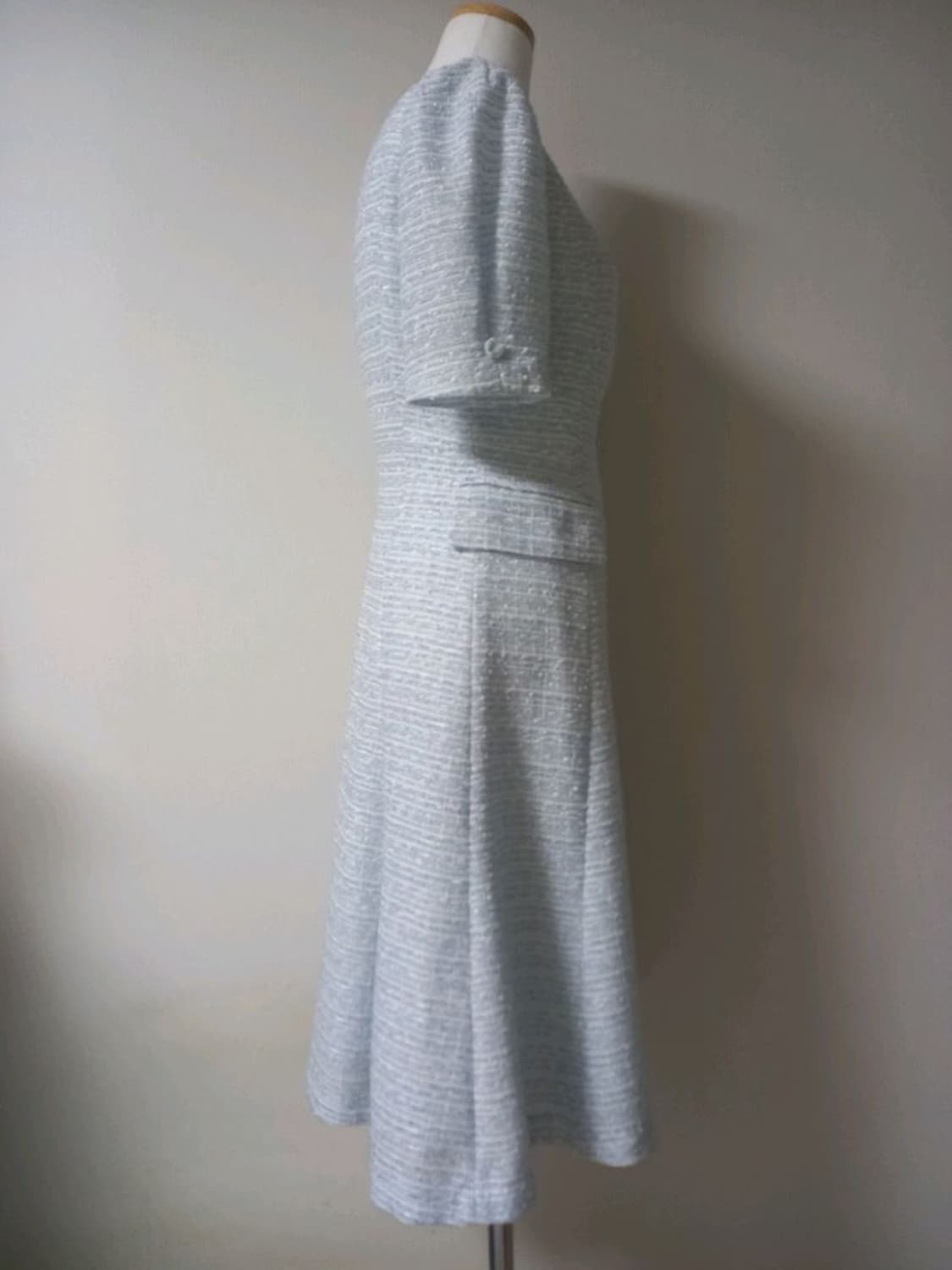 라인 트위드 원피스 상품이미지2