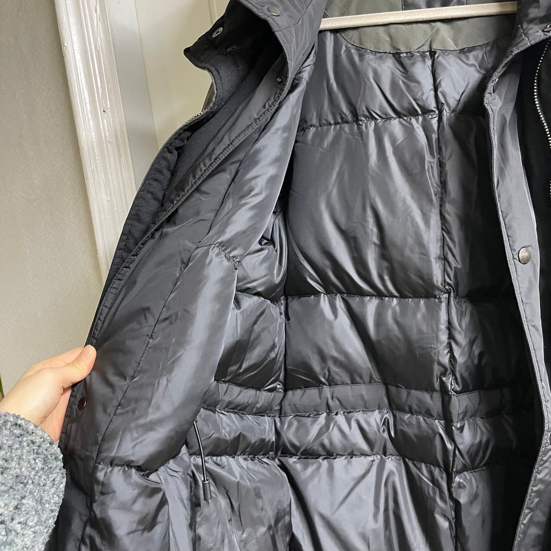 TIME 남성 프리미엄 구스다운 롱파카 상품이미지8