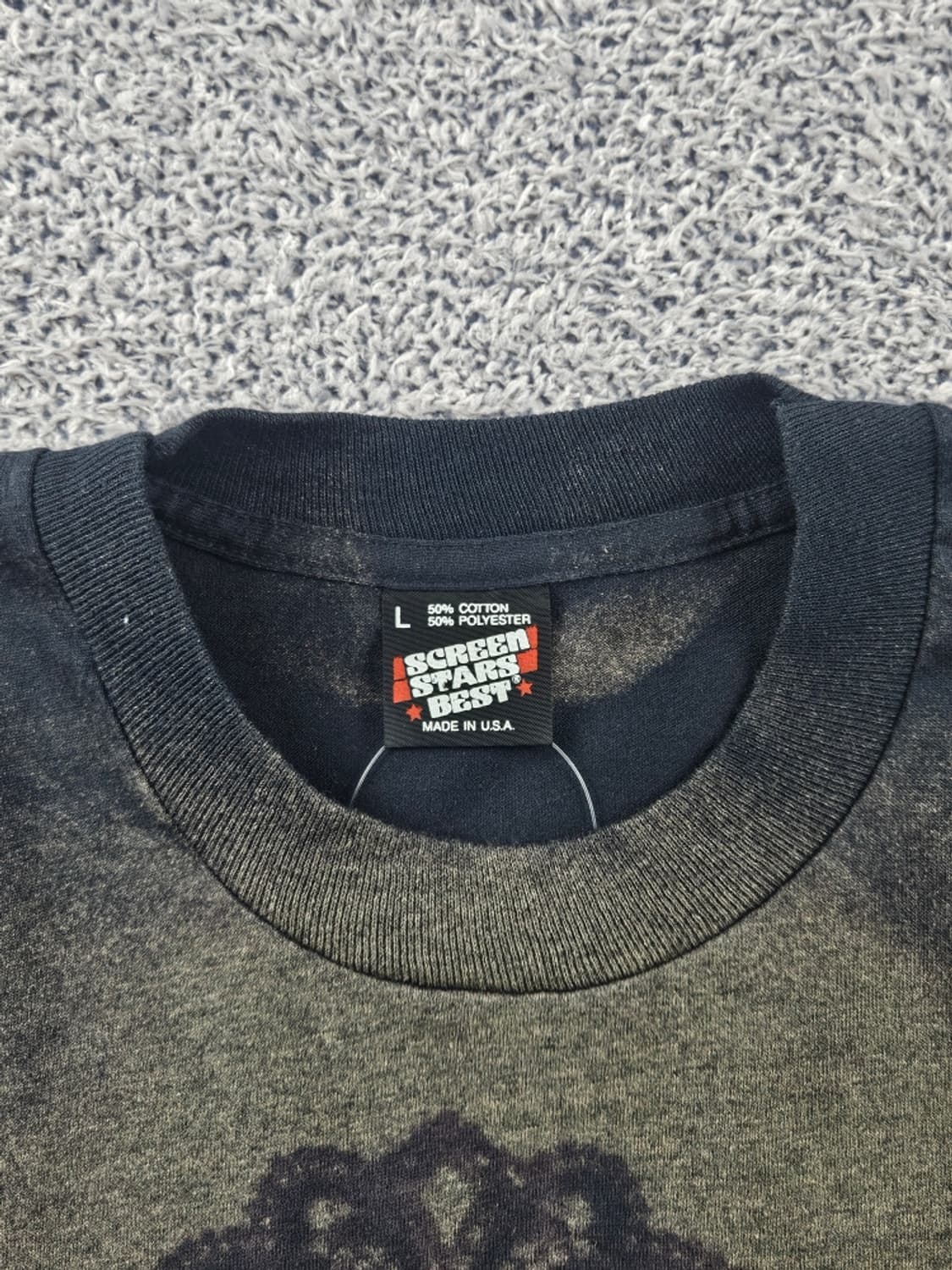 90's USA 스크린스타베스트 커스텀싱글스티치 롱슬리브(L)/11445 상품이미지6