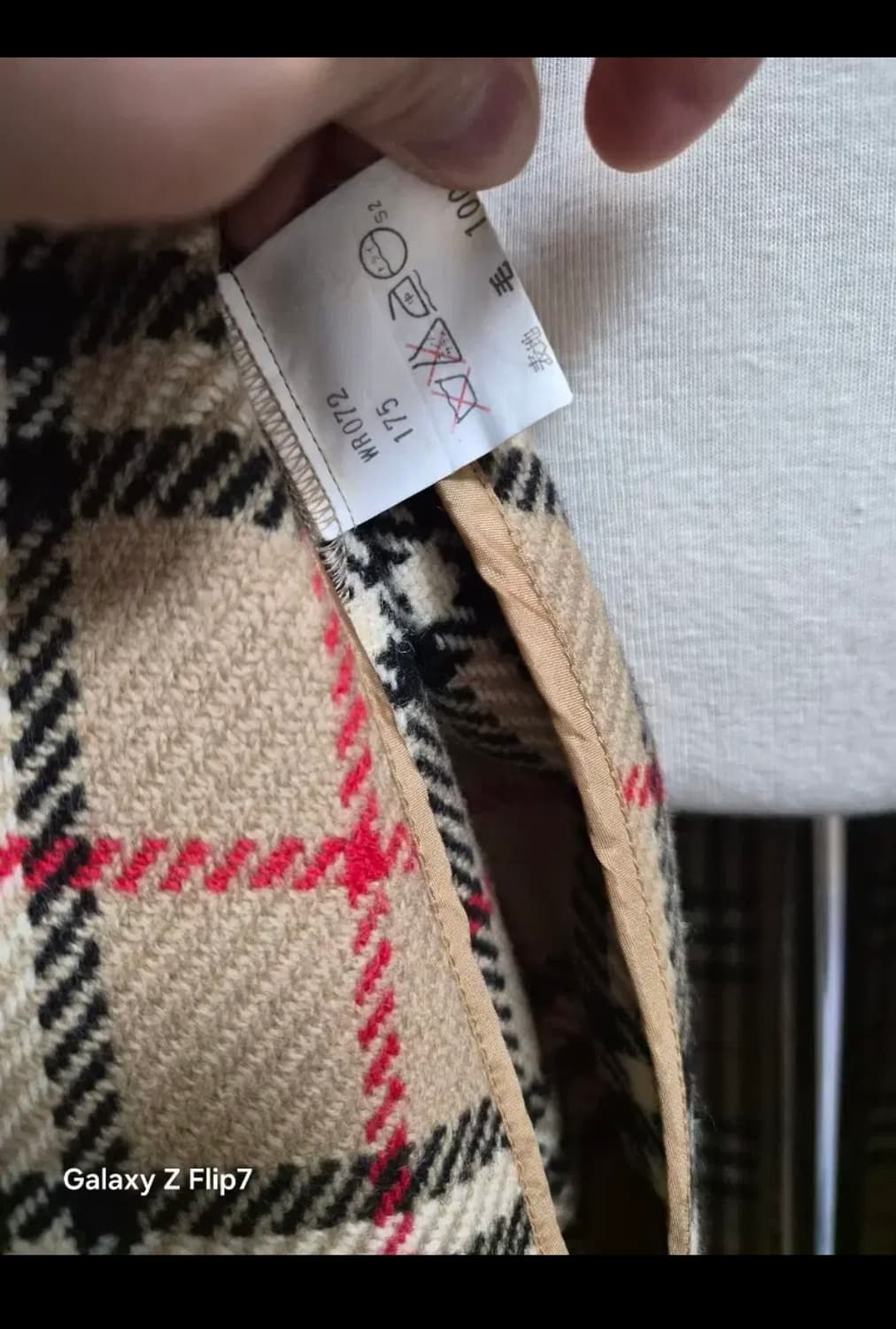 ###세일###빈티지 버버리쿄트(남.여공용) 상품이미지8