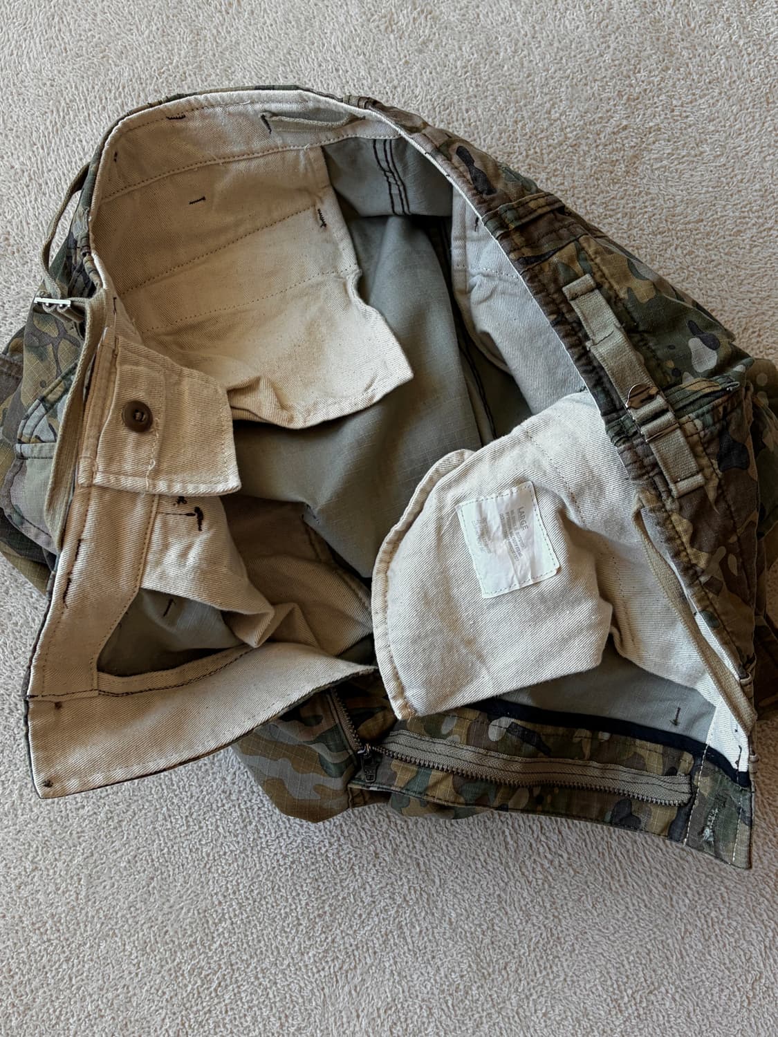 아웃스탠딩 M65 립스탑 카모 카고 팬츠 상품이미지10