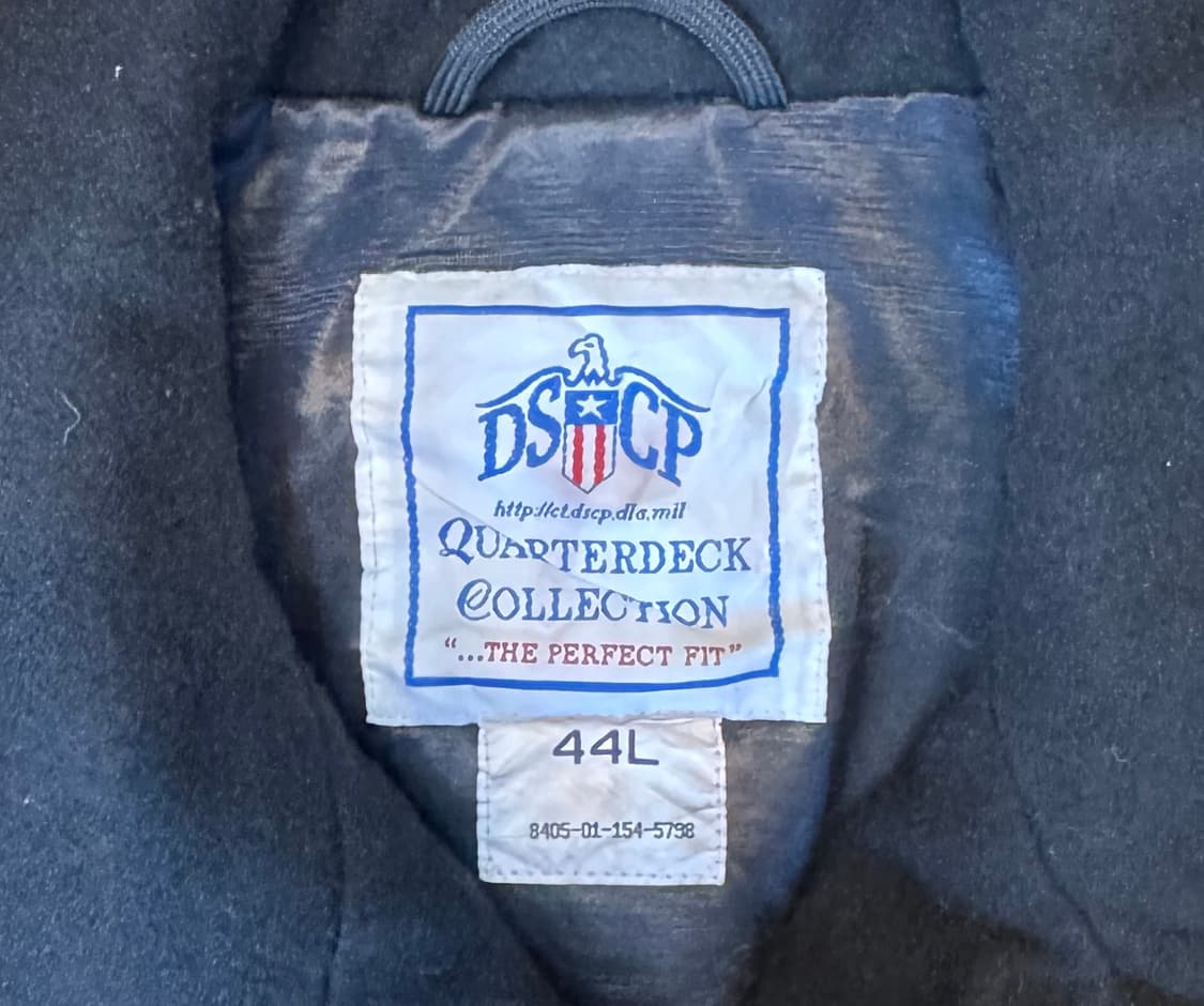 빈티지 미해군 피코트 "44L" (548) 상품이미지3