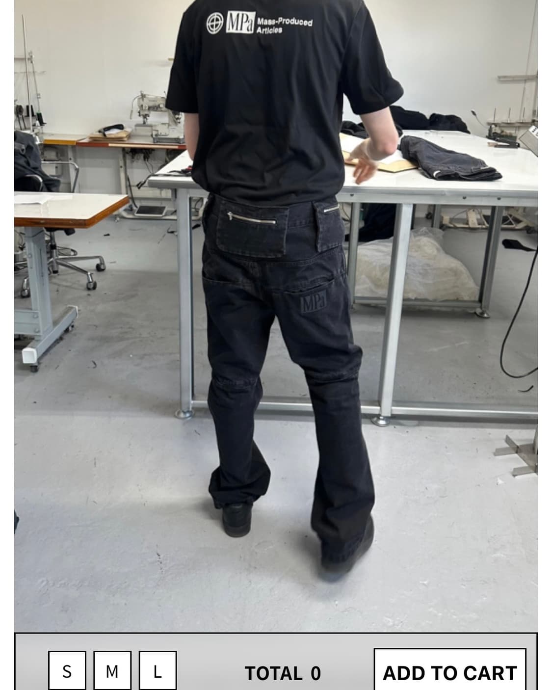 플라스틱프로덕트 MPa BAG PANTS BLACK 상품이미지1