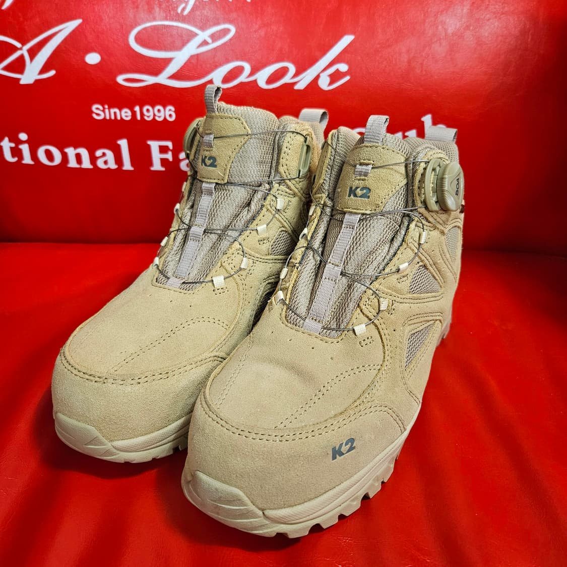 (미사용)케이투(K2) 듀얼 사막 안전화 260size 상품이미지2