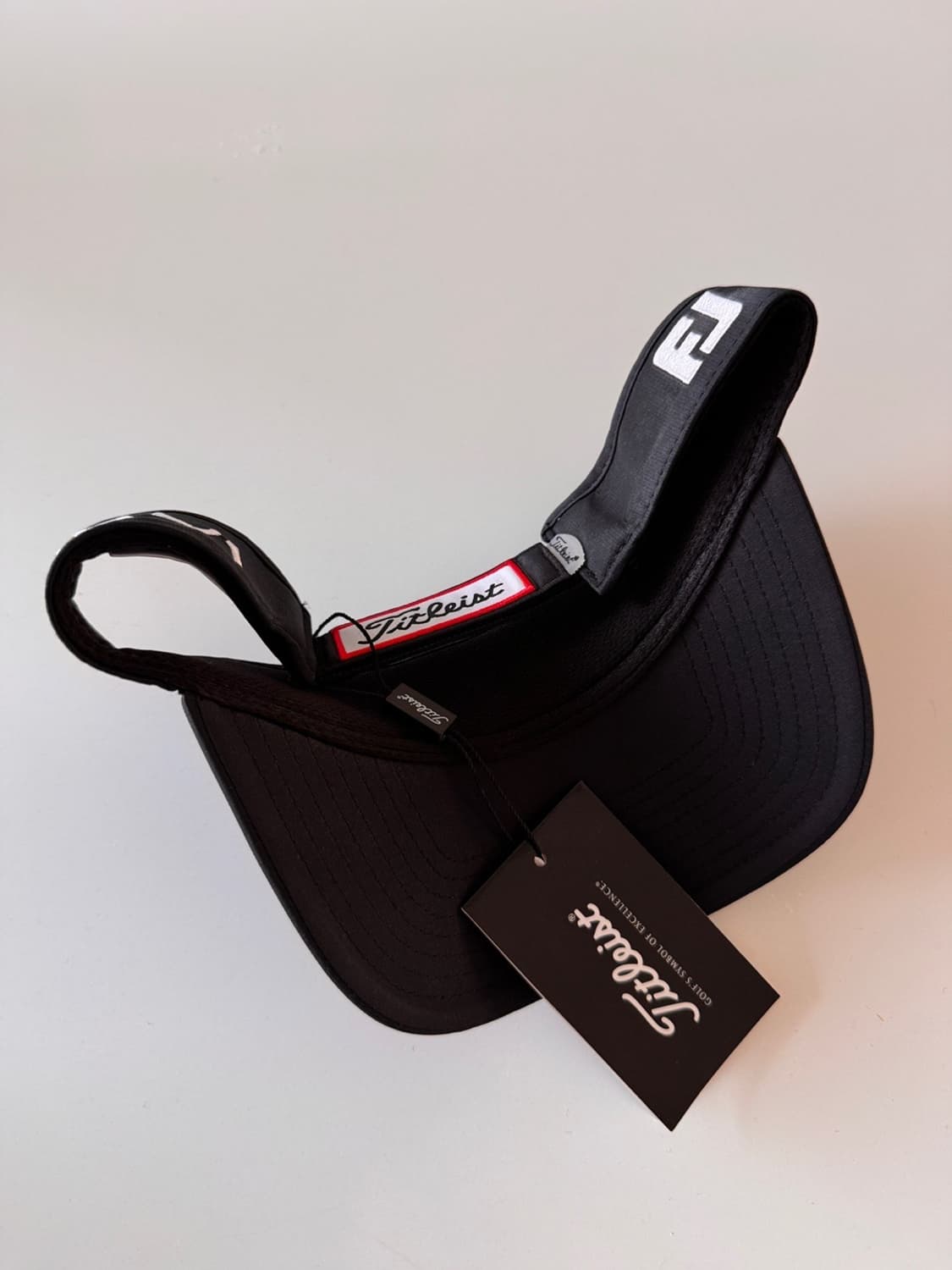 (새상품) 타이틀리스트 골프 썬캡 블랙 PRO V1 상품이미지3