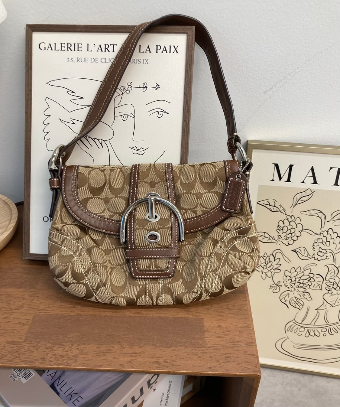 Coach brown basic bag 상품이미지1