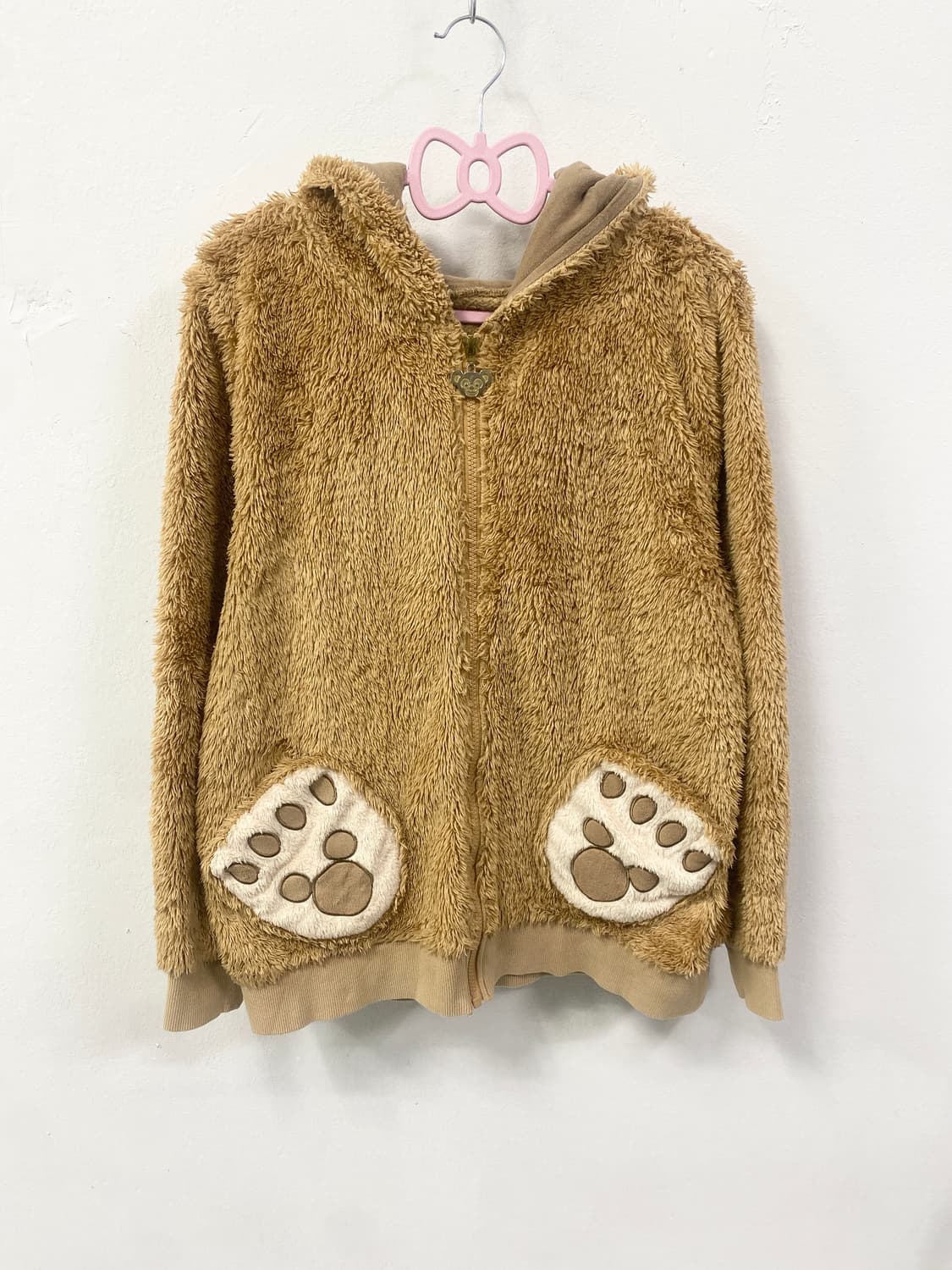 [DISNEY] 도쿄디즈니 쿠마미미 더피 폭닥 후드집업 상품이미지5