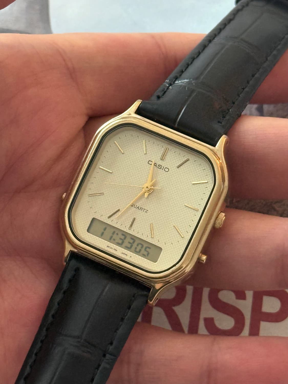 Casio 카시오 AQ-422 아나디지 스퀘어 상품이미지3