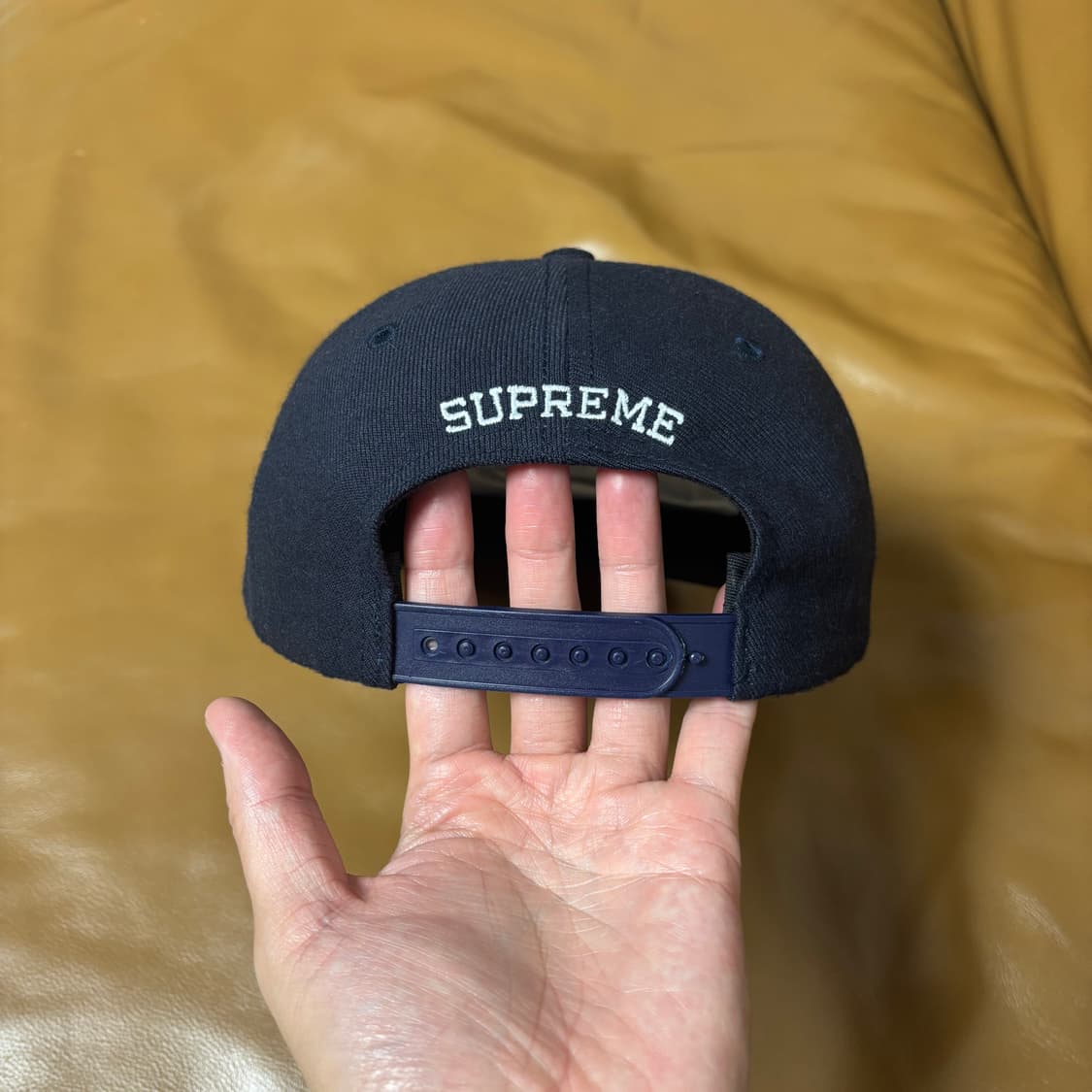 Supreme 슈프림 곤즈 네이비 6패널 볼캡 모자 (Gonz Navy) 상품이미지7