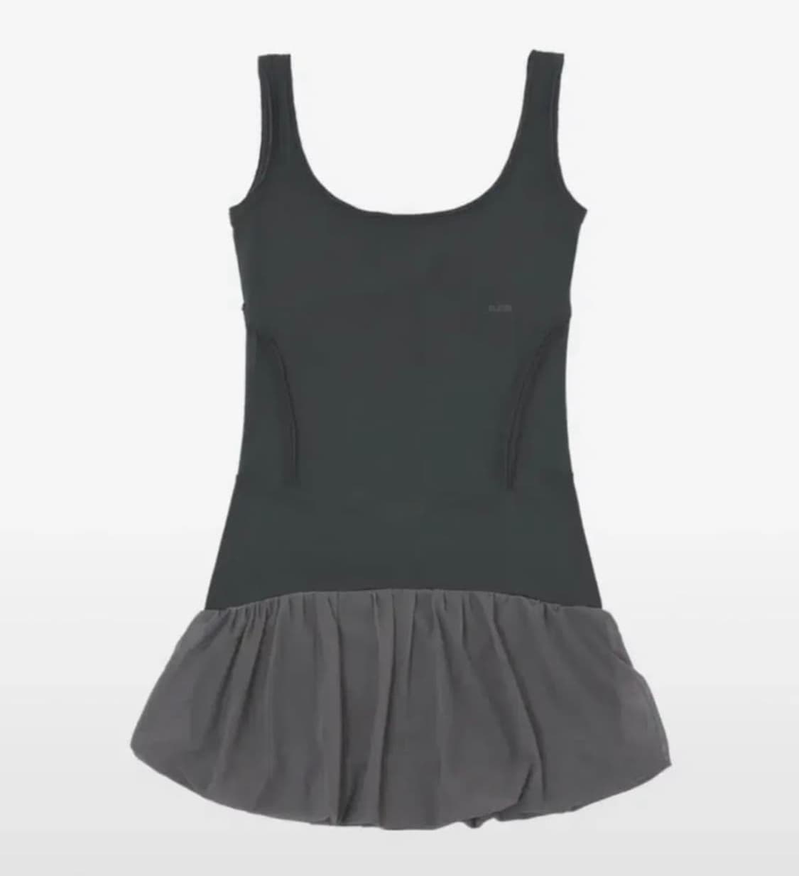 오호스 더블 레이어드 스커트 상품이미지1