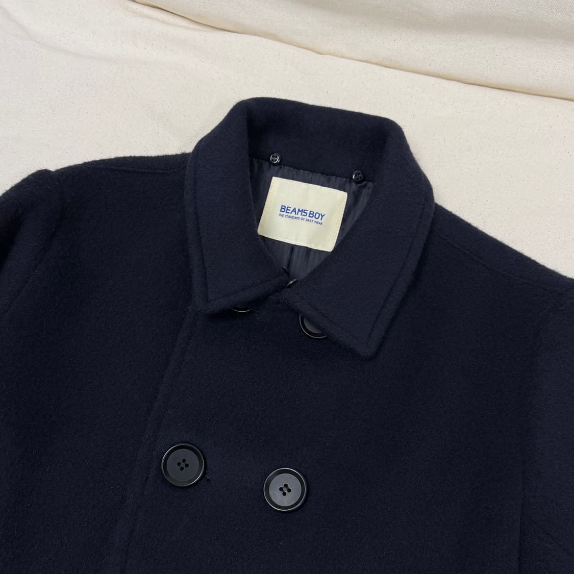 빔즈보이 디테쳐블 퍼 피코트 상품이미지10