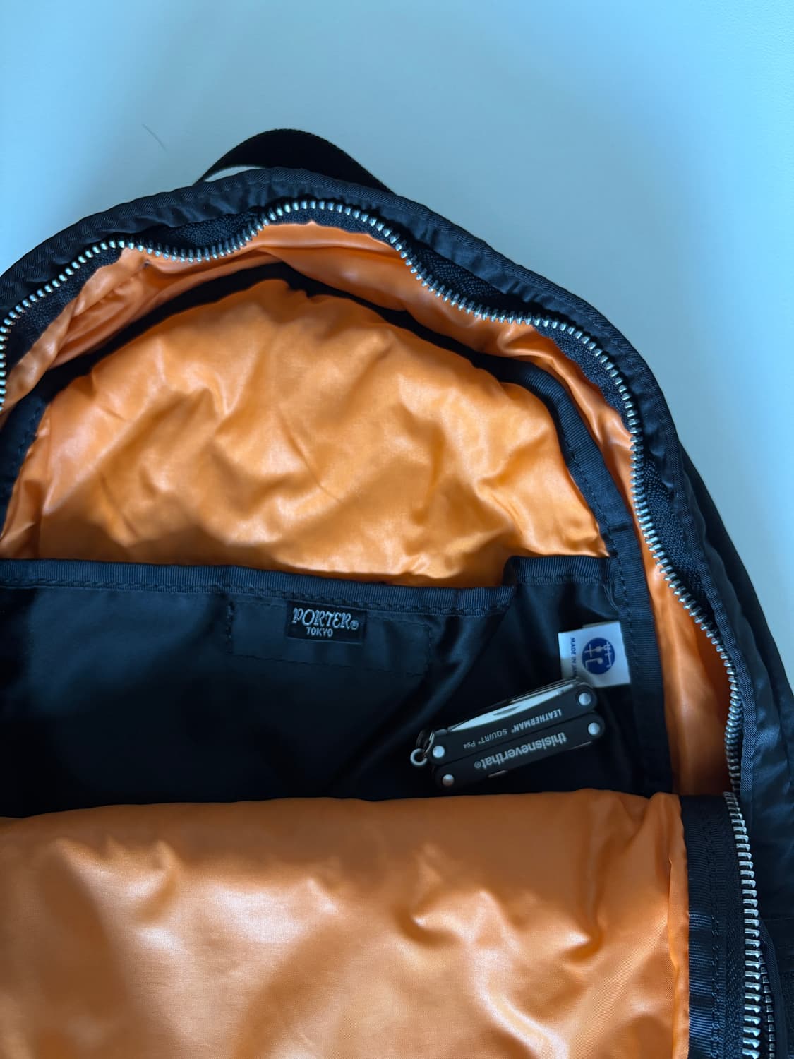 포터 탱커 백팩 블랙 상품이미지6