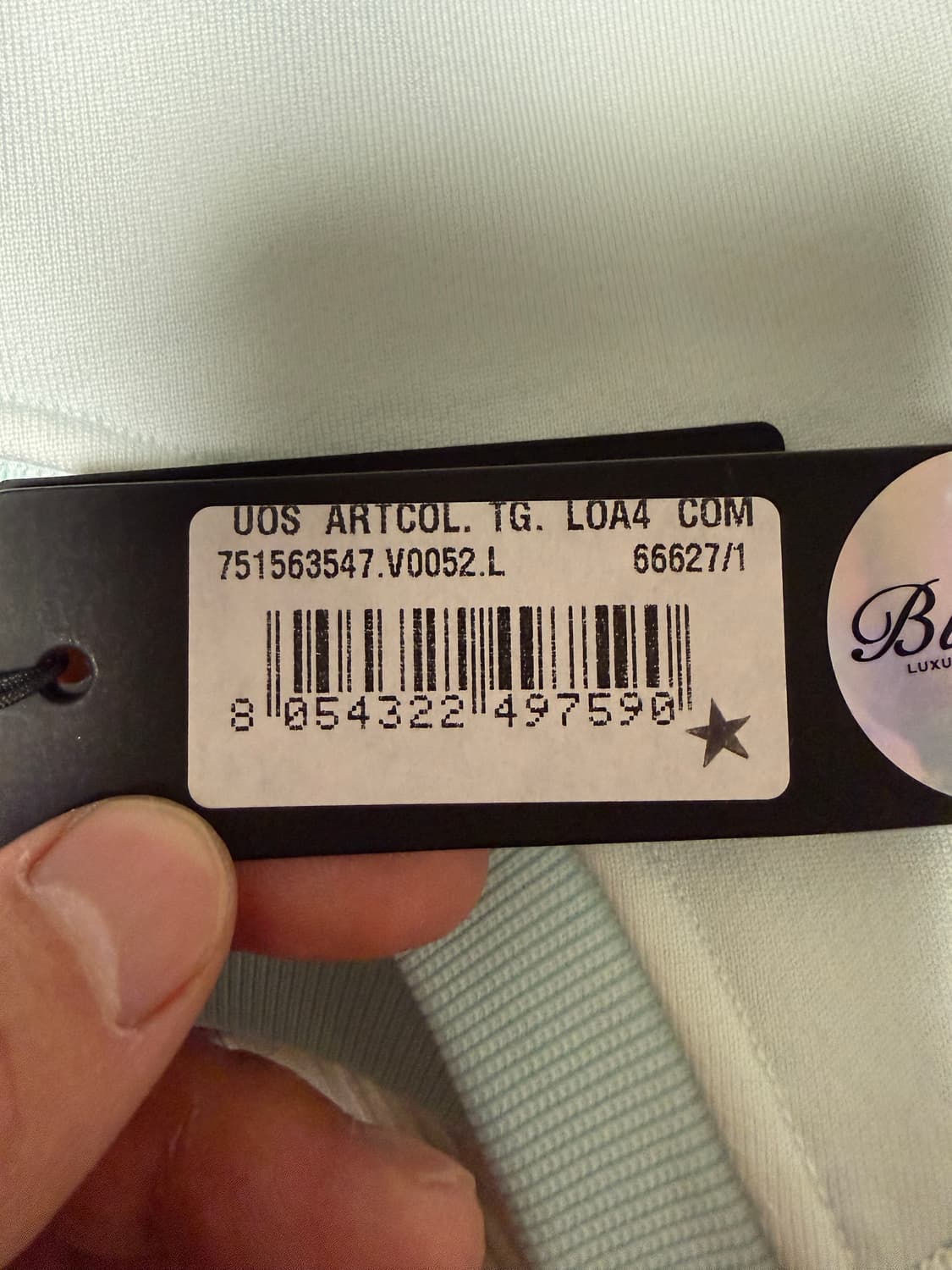 새상품 스톤아일랜드 맨투맨 라이트 민트 상품이미지5