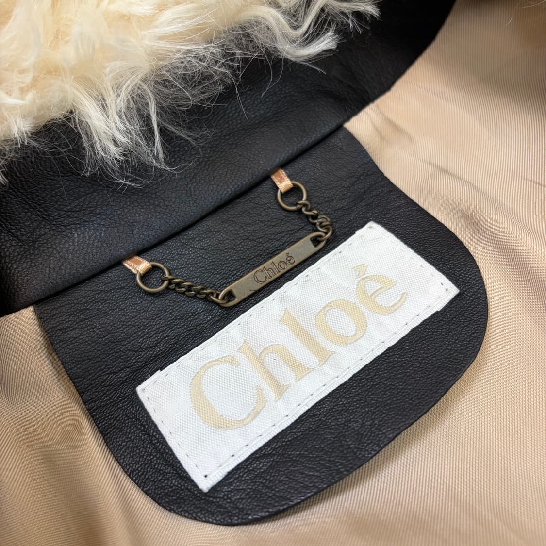 chloe 끌로에 2015 아카이브 에스닉 레더 램스 베스트  상품이미지6