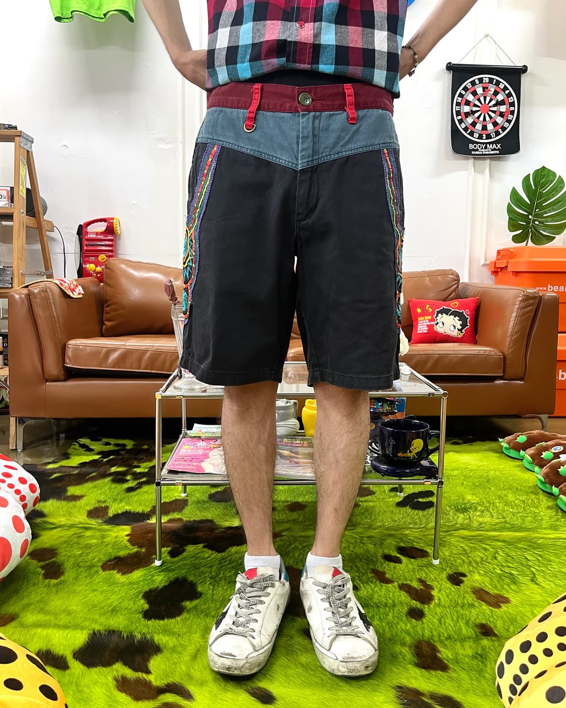 ALDIES アールディーズ Embroidery Half Pants 상품이미지2