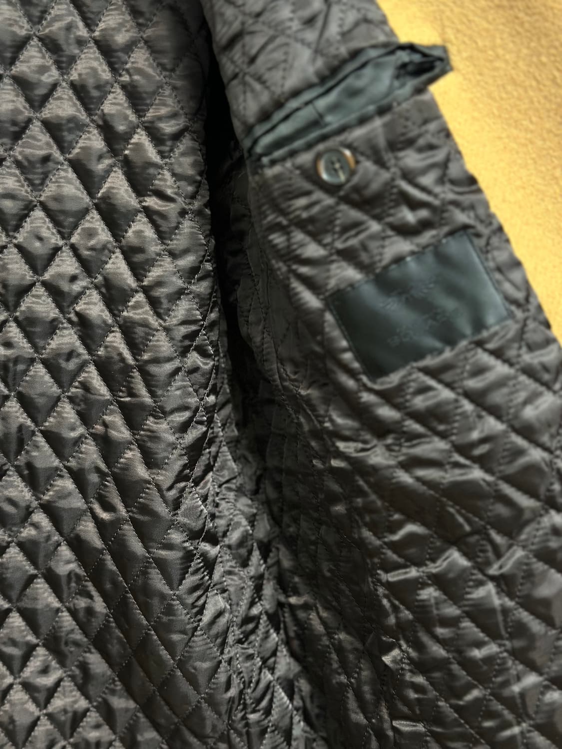 COMODO Square(코모도스퀘어) 남성 세미오버핏 카멜 싱글코트 / 상품이미지6