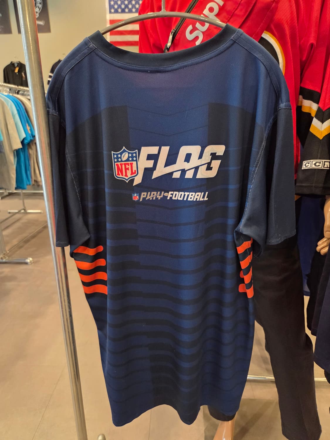 NFL 정품, 덴버 브롱코스 플래그 풋볼저지 상품이미지2