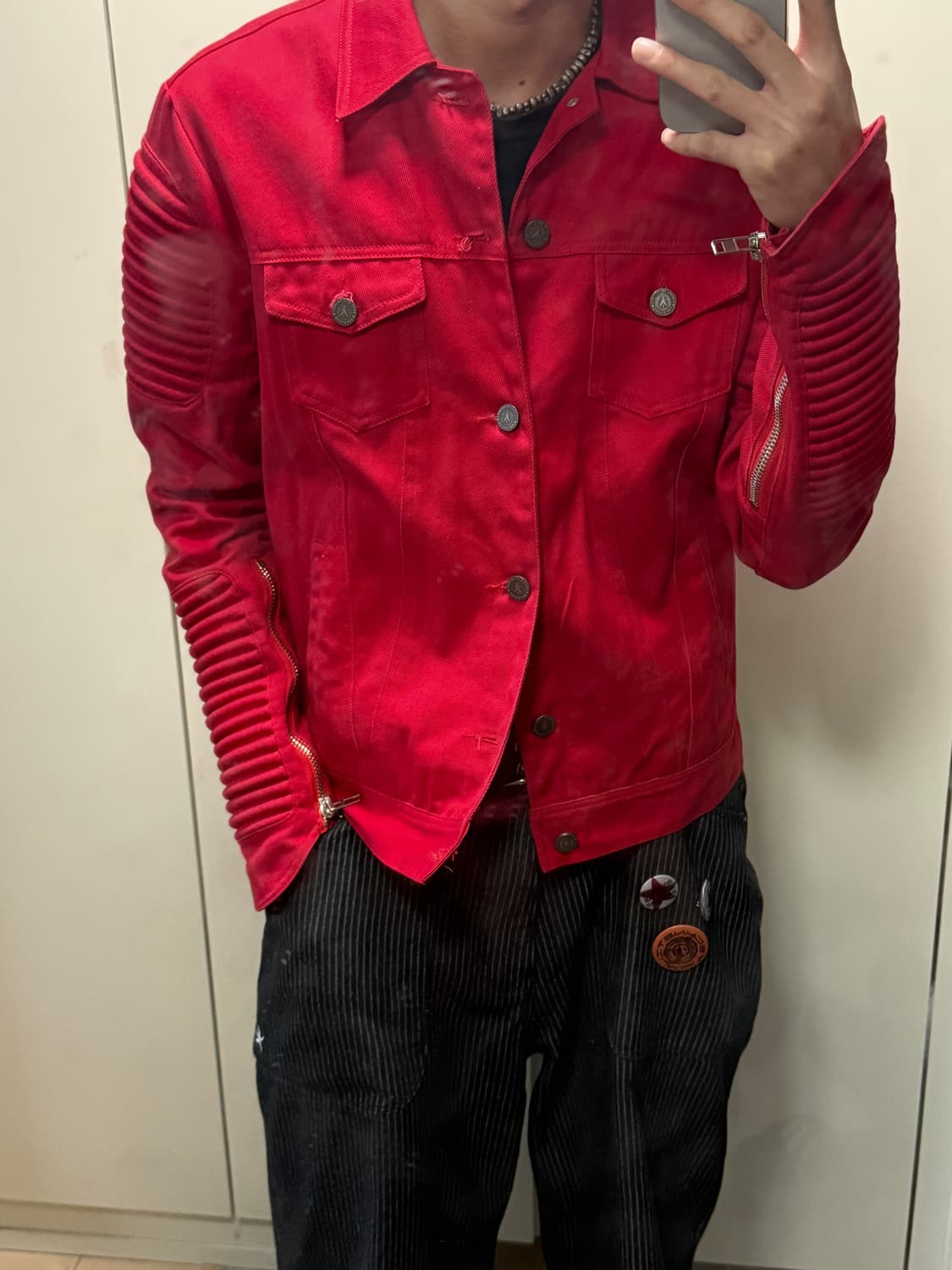 바이커 자켓 상품이미지5