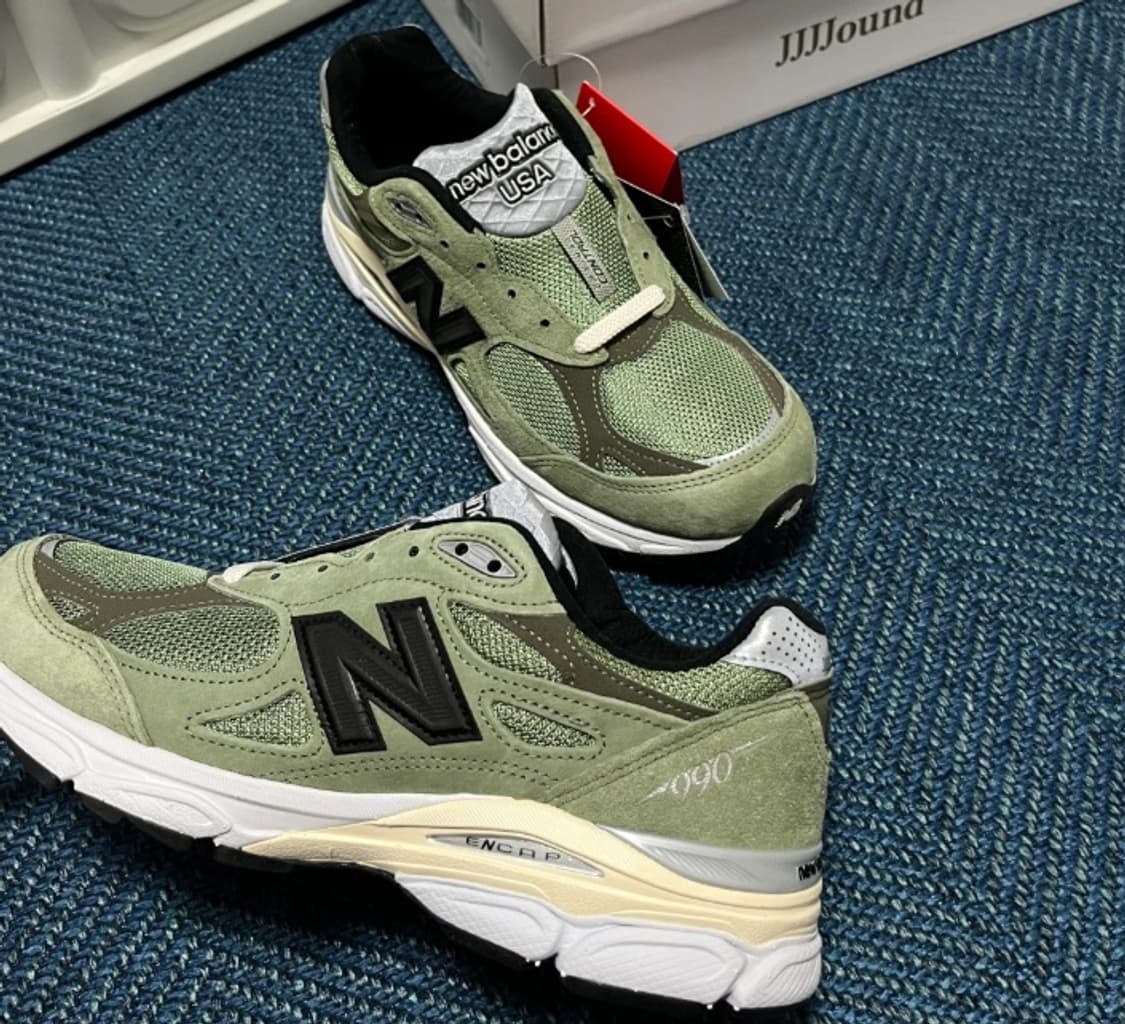 뉴발란스 X JJJ자운드 990v3 올리브 / 275 상품이미지1
