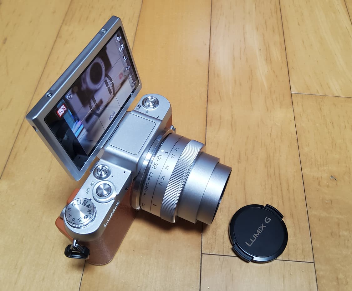 파나소닉 루믹스 DMC GF7 K 브라운 박스 포함 상태 좋음 상품이미지6