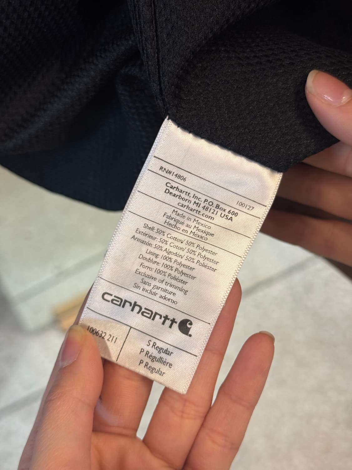 Carhartt Camel Thermal Hooded Zip-Up 상품이미지9