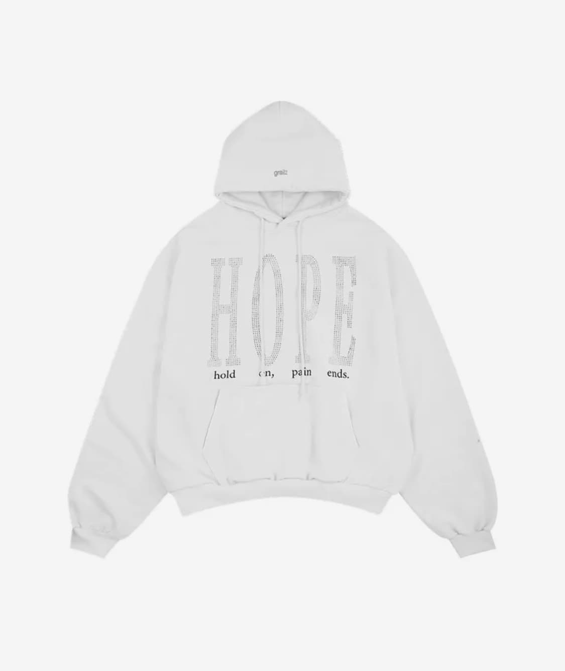 그레일즈 PAIN ENDS HOODIE 후드티 화이트 상품이미지1