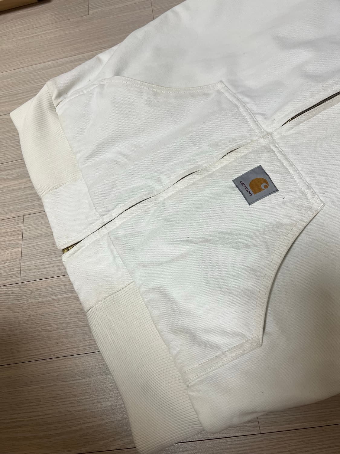 칼하트 액티브 자켓 아이보리 화이트  상품이미지2