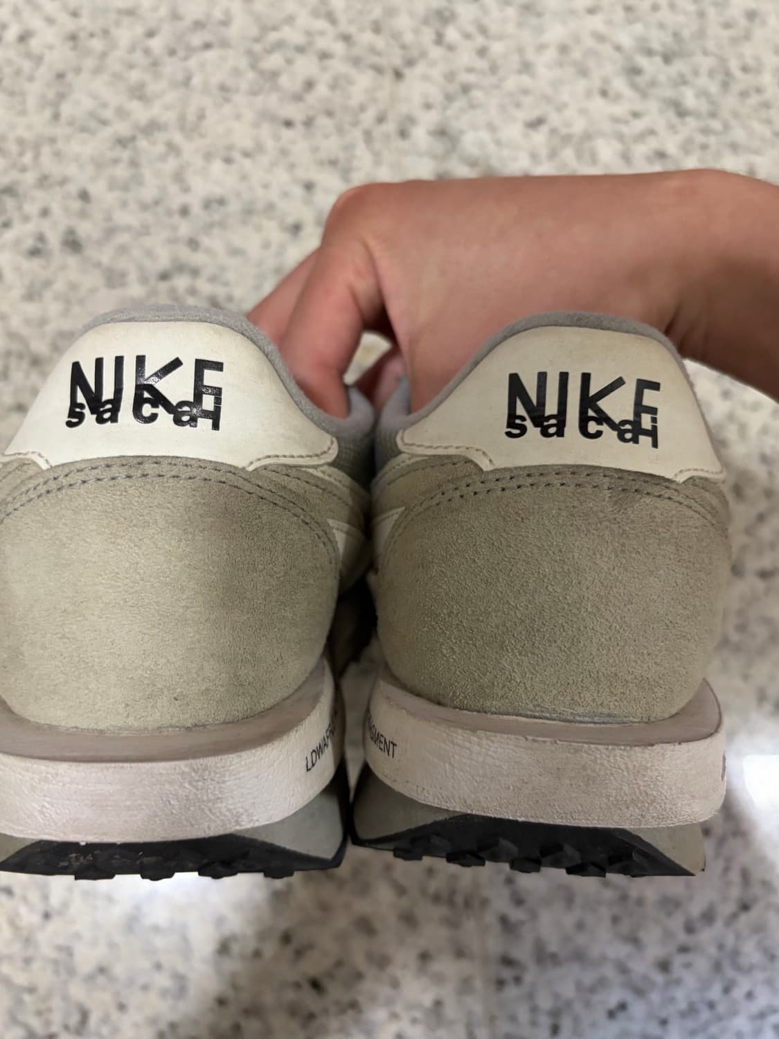 나이키 사카이 프라그먼트 LD와플 스모크 그레이 상품이미지5