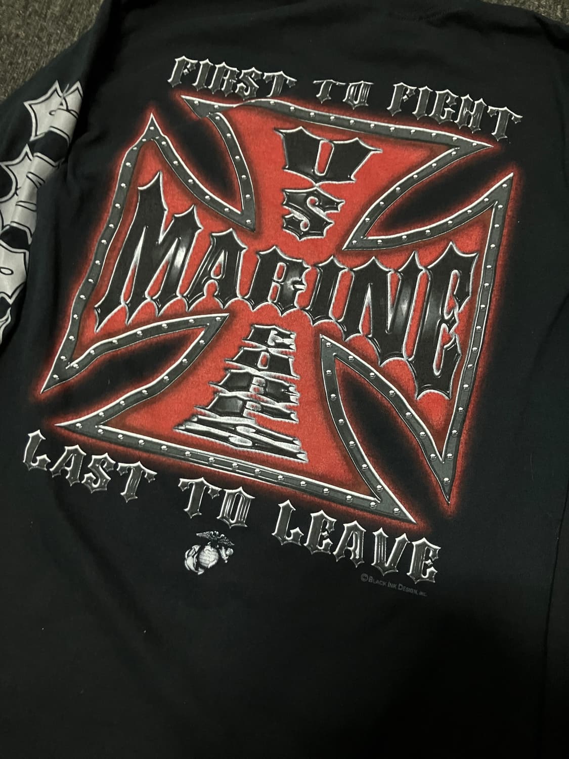 웨스트 코스트 차퍼스 패러디 미해군 롱슬리브 00s 상품이미지5