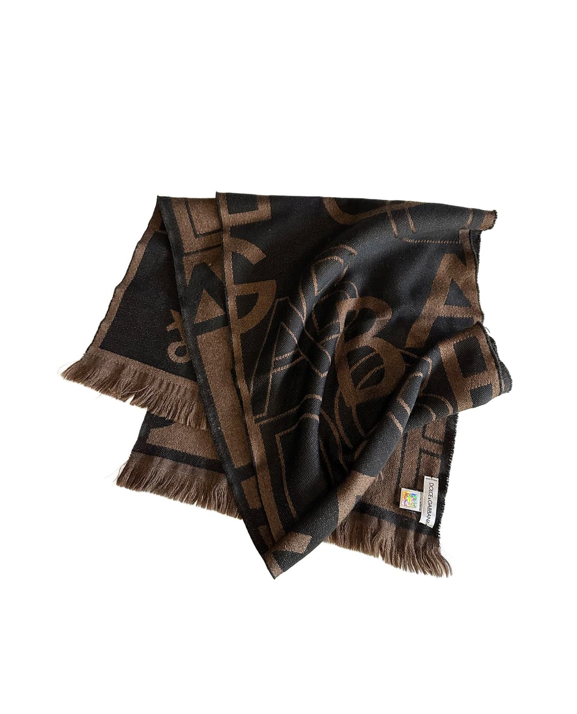 DOLCE&GABBANA wool brown mufler 상품이미지9