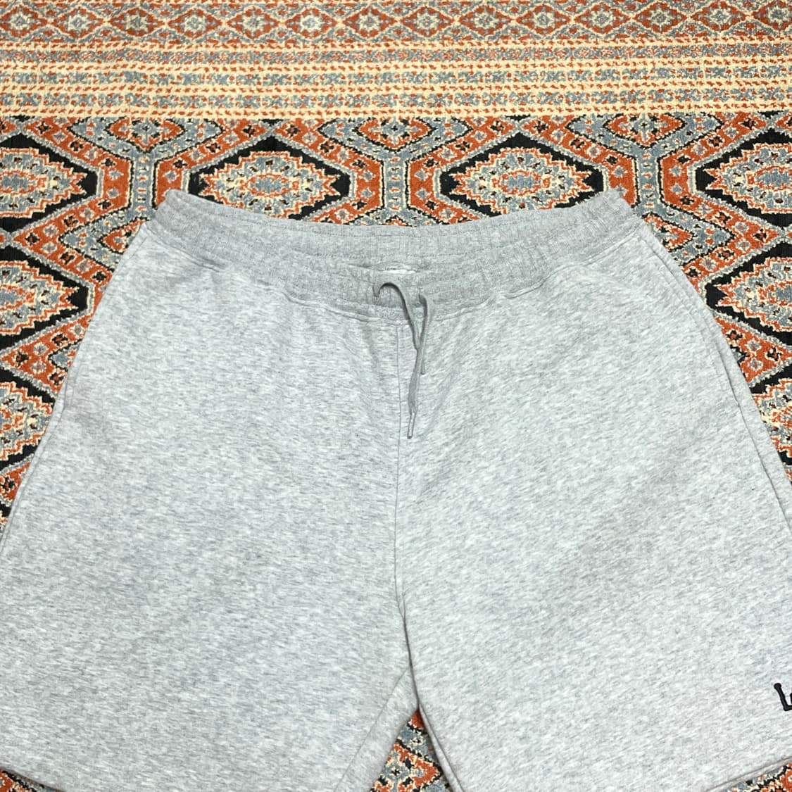 리 스몰로고 그레이 5부 반바지 남성XL 상품이미지3